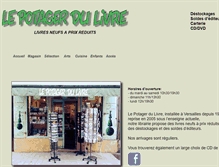 Tablet Screenshot of lepotagerdulivre.com